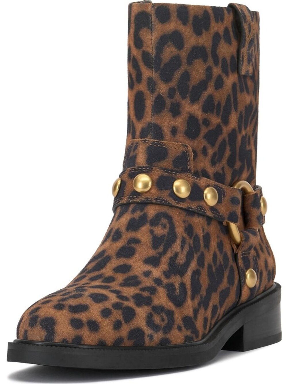 Women's Leopard Print Suede Amais Vince Camuto